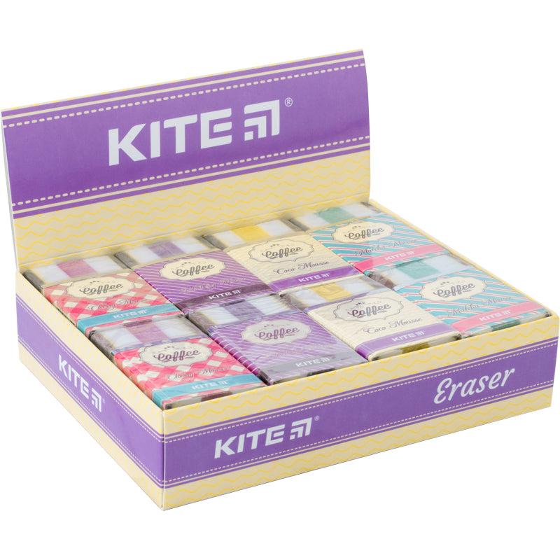 Гумка кольорова Kite "Sweet" K20-015, асорті