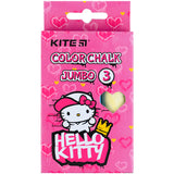 Крейда кольорова Kite Jumbo Hello Kitty HK21-077, 3 кольори