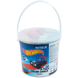 Крейда кольорова Kite Jumbo Hot Wheels HW21-074, 15 шт. у відерці