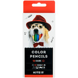 Олівці кольорові Kite Dogs K22-051-1, 12 кольорів