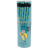 Ołówek grafitowy z gumką Kite Bananas K21-056-4, 36 szt., tuba
