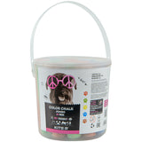 Крейда кольорова Kite Dogs Jumbo K22-074, 15 штук у відерці