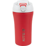 Kubek termiczny ze słomką Kite K22-457-03, 400 ml, czerwona