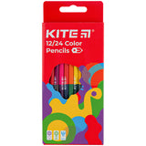 Олівці кольорові двосторонні Kite Fantasy K22-054-2, 12 штук