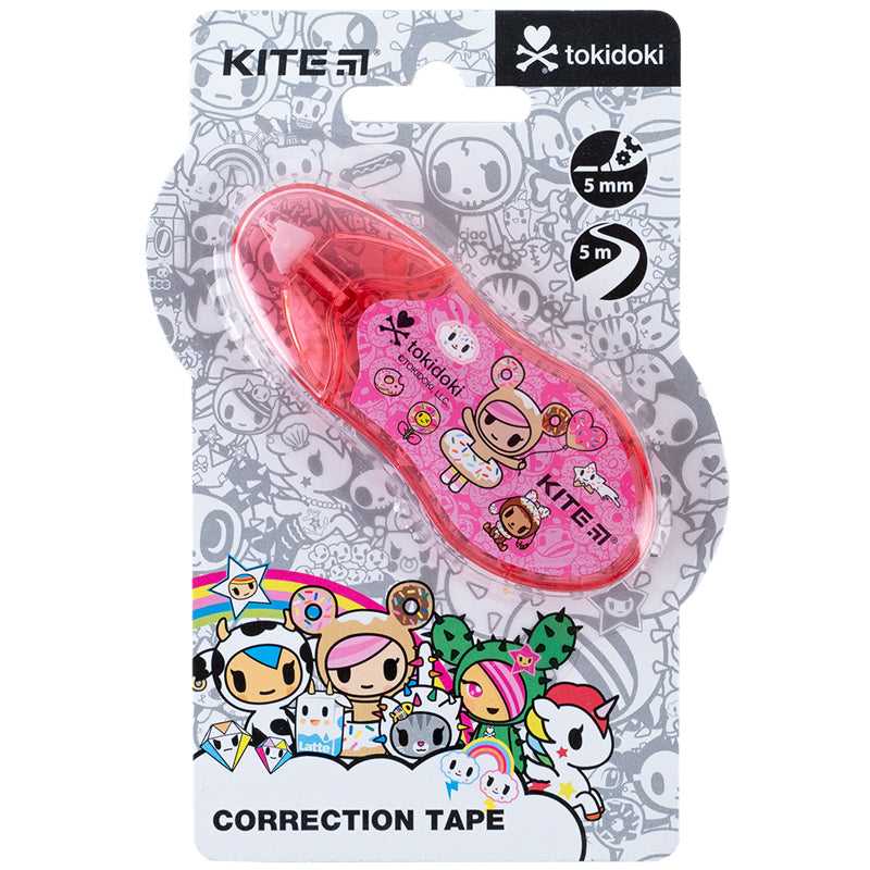 Стрічка корегуюча Kite tokidoki TK24-006, 5мм * 5м