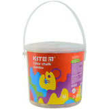 Крейда кольорова Kite Fantasy Jumbo K22-074-2, 15 штук у відерці
