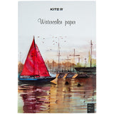Папір для акварелі Kite K23-268, А3, 10 аркушів, 200г/м2