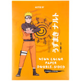 Папір кольоровий неоновий Kite Naruto NR23-252, A4
