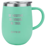 Термокружка Kite K22-378-02-2, 360 мл, бірюзова Be positive