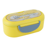 Śniadaniówka z przegródkami i sztućcami Kite K23-185-1, 1000 ml, żółty