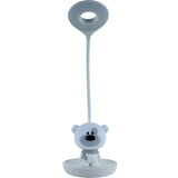 Lampa stołowa LED z akumulatorem Bear Kite K24-492-2-1, biały