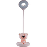 Lampa stołowa LED z akumulatorem Bear Kite K24-492-2-2, różowa