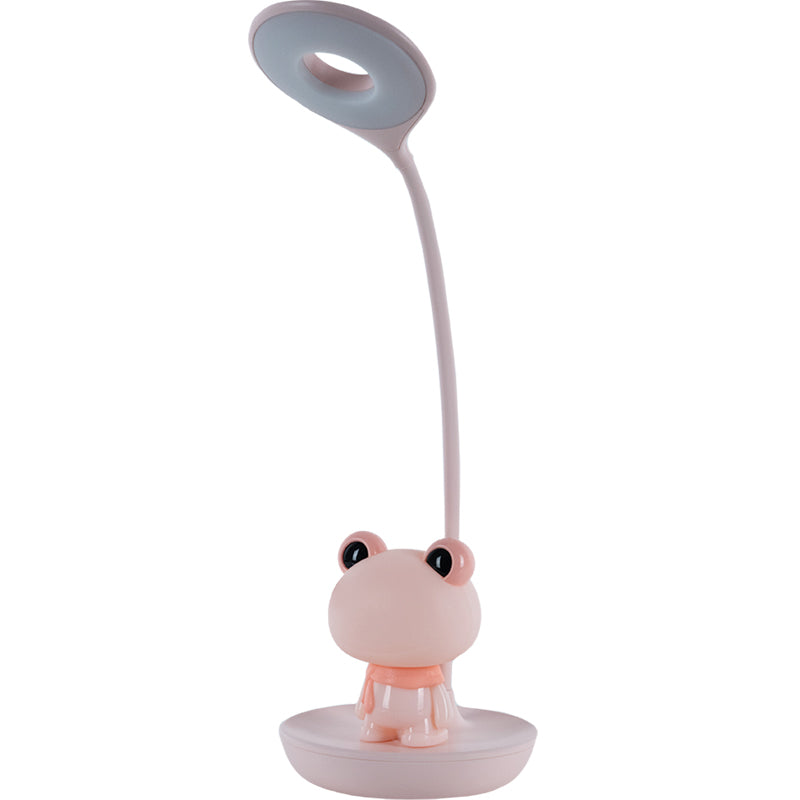 Lampa stołowa LED z akumulatorem Froggy Kite K24-492-3-2, różowa