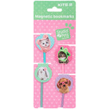 Набір магнітних закладок-лясе Kite Studio Pets SP24-497