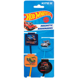 Набір магнітних закладок-лясе Kite Hot Wheels HW24-497