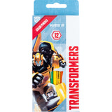 Олівці кольорові Kite Transformers TF24-051, 12 шт.