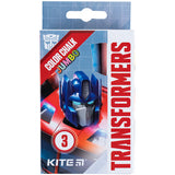 Kreda kolorowa Kite Jumbo Transformers TF24-077, 3 kolory