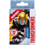 Крейда кольорова Kite TransformersTF24-075, 12 штук