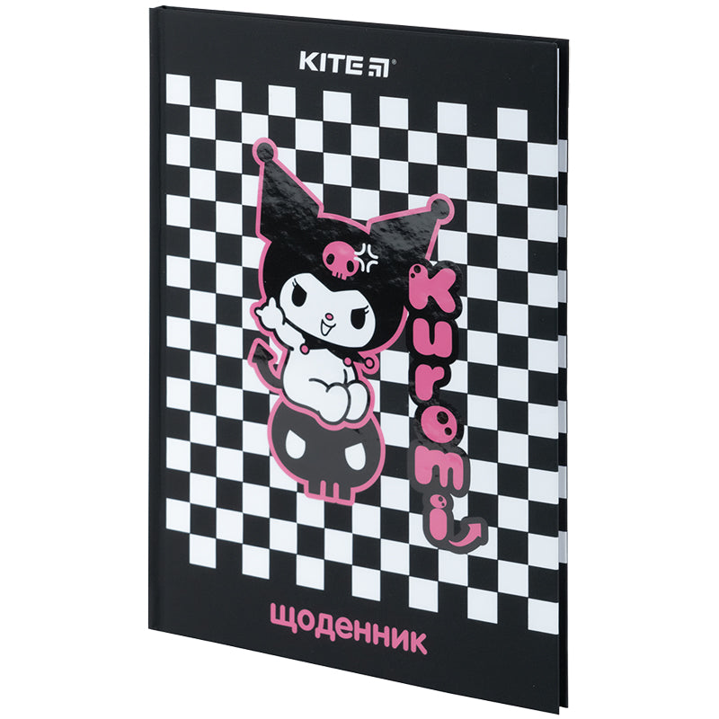 Щоденник шкільний Kite Kuromi HK24-262-3, тверда обкладинка