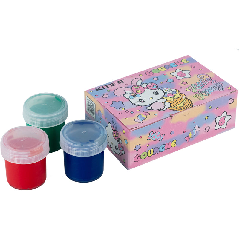 Gwasz Kite Hello Kitty HK23-062, 6 kolorów