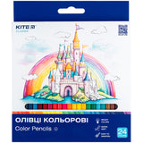 Олівці кольорові Kite Classic K-055, 24 шт.