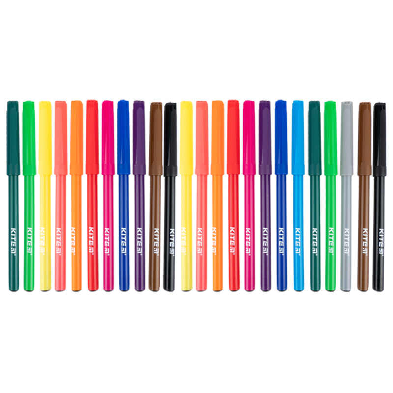 Фломастери Kite Classic K-456, 24 кольори
