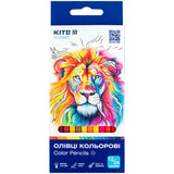 Олівці кольорові двосторонні Kite Classic K-054, 12 шт.