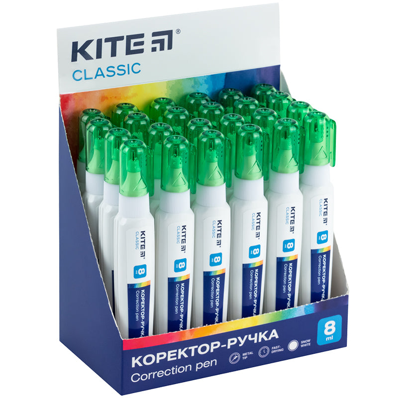 Korektor w długopisie Kite Classic K-012, 8 ml