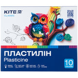 Plastelina Kite Classic K-084, 10 kolorów, 200 g