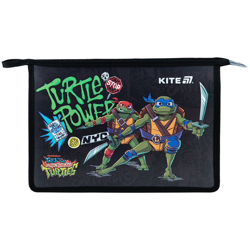 Teczka na suwak Kite Ninja Turtles NT25-428, A4+