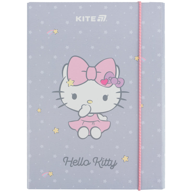 Папка для зошитів на гумці Kite Hello Kitty HK25-210-1, картон