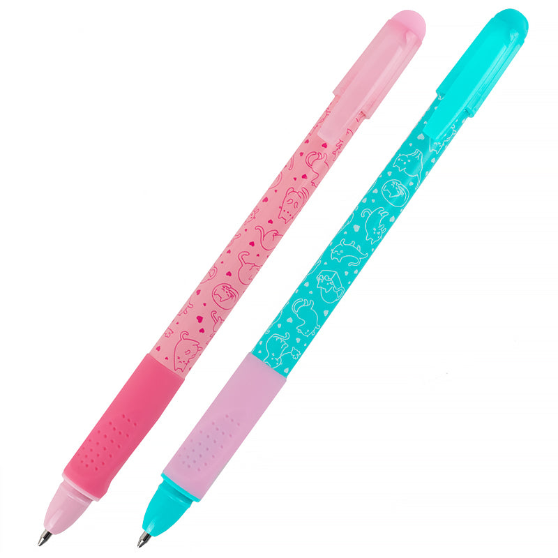 Długopis kulkowy Kite EasyStart Kitty K25-099-2, niebieski