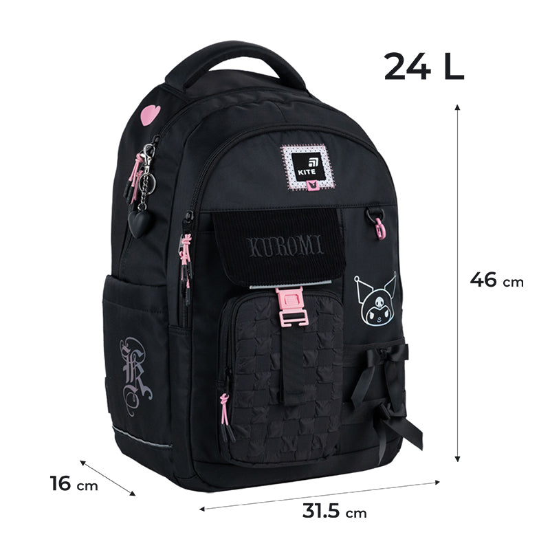 Plecak Kite Education teens Kuromi HK25-2597L