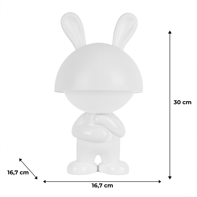 Lampka nocna LED z akumulatorem  Kite Dreamy Bunny K25-315-1-1, biała