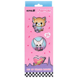 Zestaw plakietek na rzepy Kite Aggretsuko AR25-3012, 3 szt.