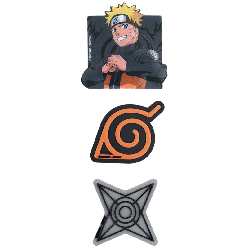 Zestaw plakietek na rzepy Kite Naruto Shippuden NR25-3012, 3 szt.