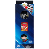 Набір бейджів на липучці Kite DC Justice League DC25-3012, 3 шт.