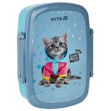 Śniadaniówka z przegródkami i sztućcami Kite Studio Pets SP25-163, 750 ml