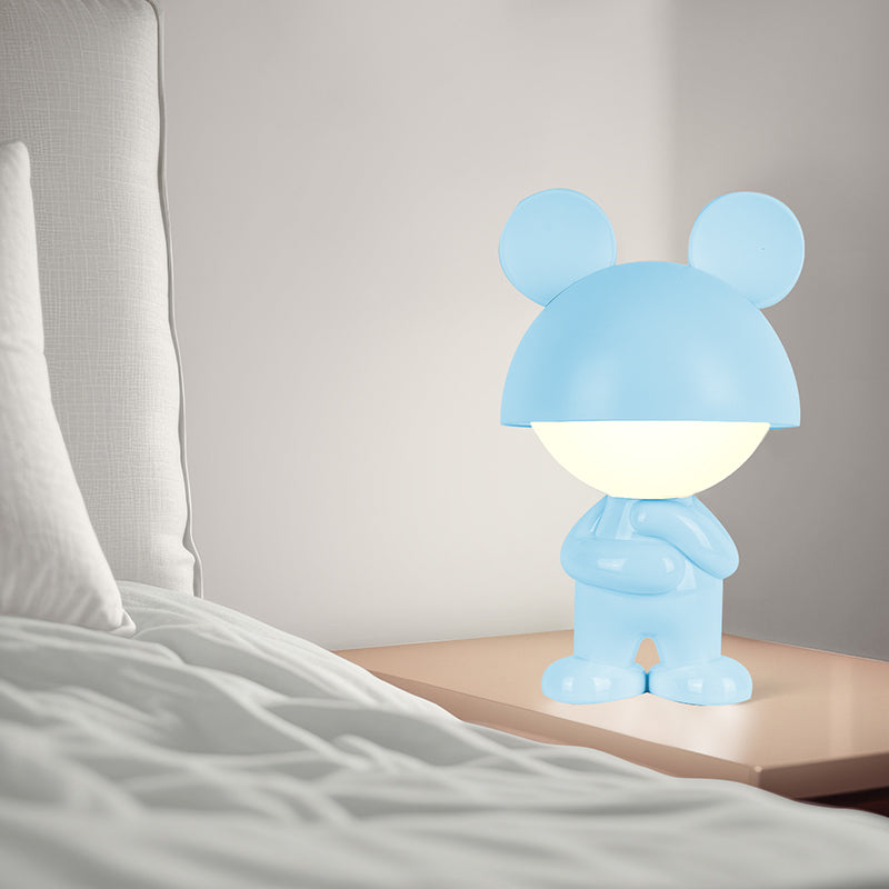 Lampka nocna LED z akumulatorem  Kite Dreamy Mouse K25-315-2-3, niebieska