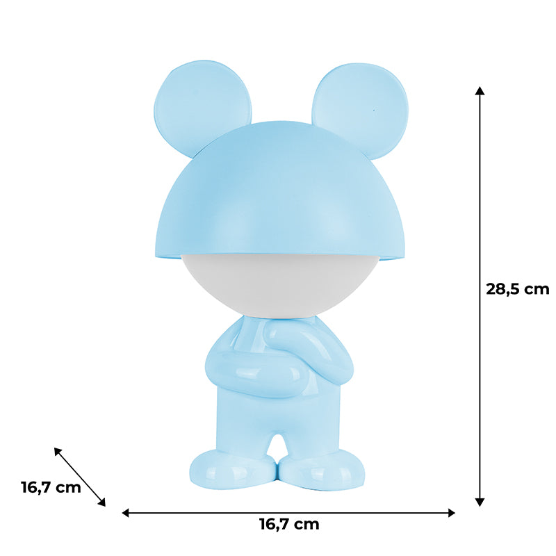 Lampka nocna LED z akumulatorem  Kite Dreamy Mouse K25-315-2-3, niebieska
