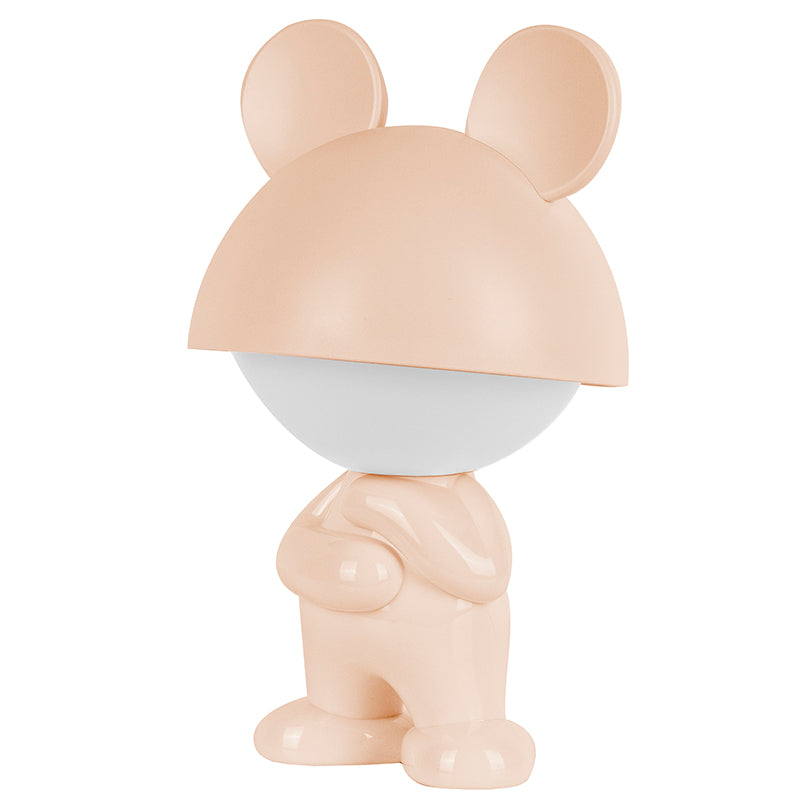 Lampka nocna LED z akumulatorem  Kite Dreamy Mouse K25-315-2-4, brzoskwiniowa