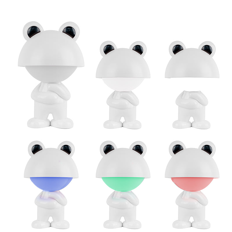 Lampka nocna LED z akumulatorem  Kite Dreamy Froggy K25-315-3-1, biała