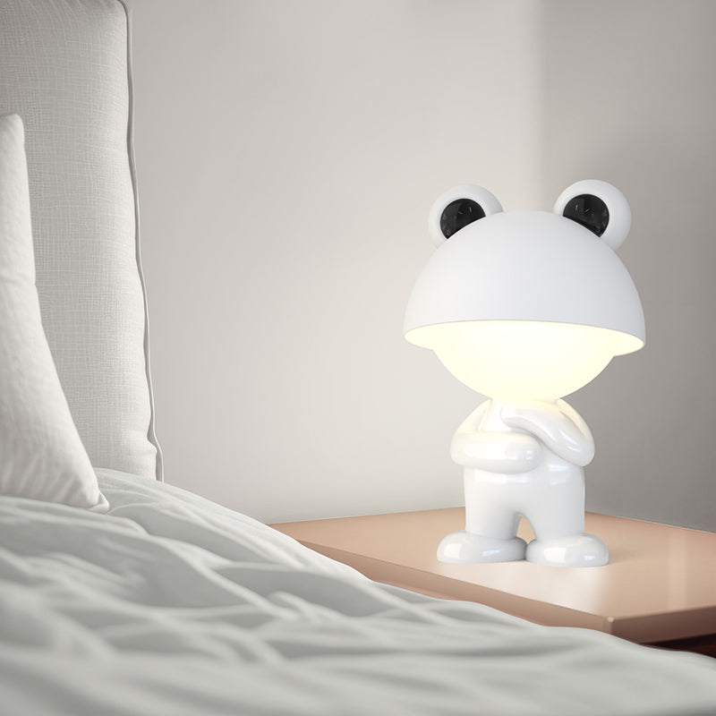 Lampka nocna LED z akumulatorem  Kite Dreamy Froggy K25-315-3-1, biała