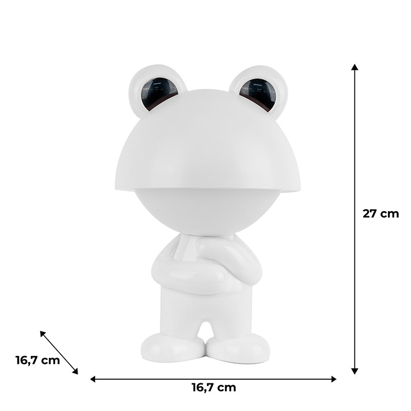Lampka nocna LED z akumulatorem  Kite Dreamy Froggy K25-315-3-1, biała