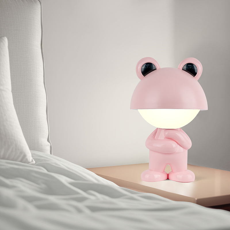 Lampka nocna LED z akumulatorem  Kite Dreamy Froggy K25-315-3-2, różowa