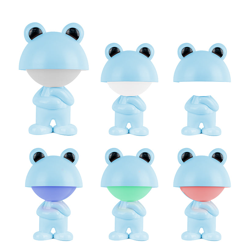 Lampka nocna LED z akumulatorem  Kite Dreamy Froggy K25-315-3-3, niebieska