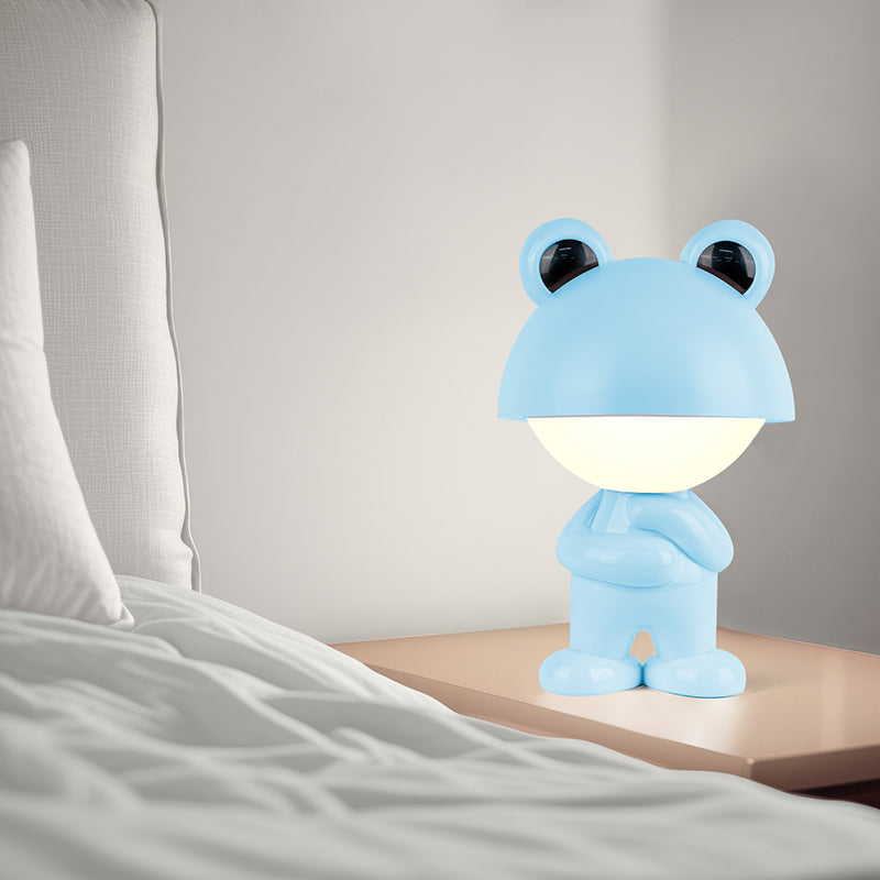 Lampka nocna LED z akumulatorem  Kite Dreamy Froggy K25-315-3-3, niebieska