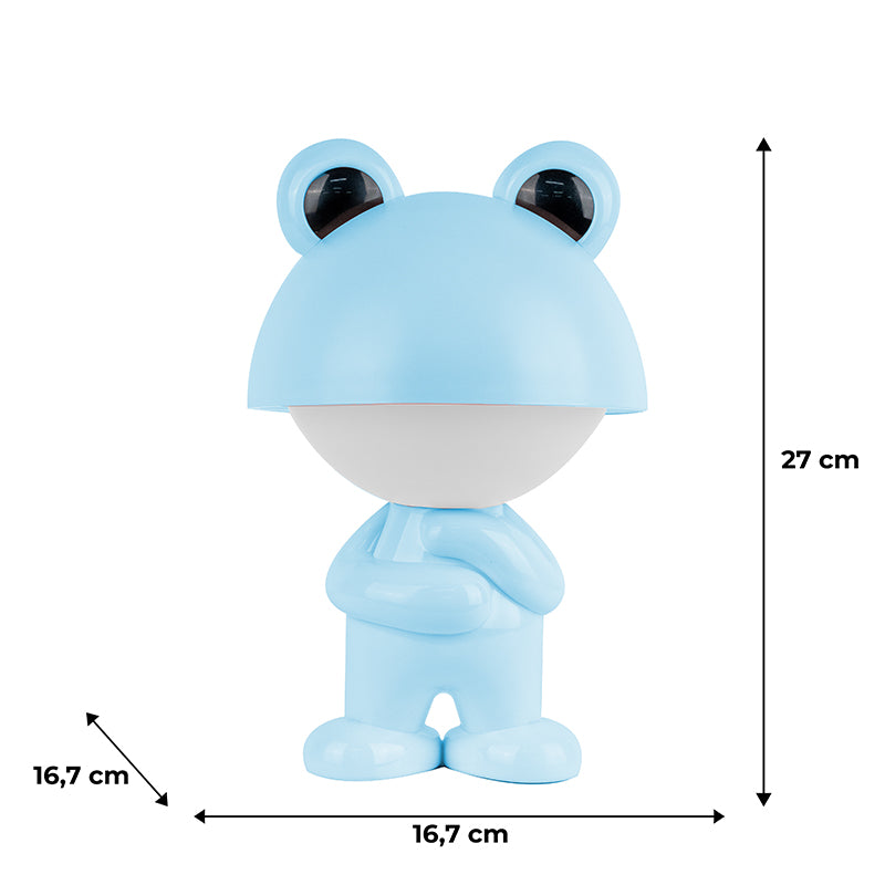 Lampka nocna LED z akumulatorem  Kite Dreamy Froggy K25-315-3-3, niebieska