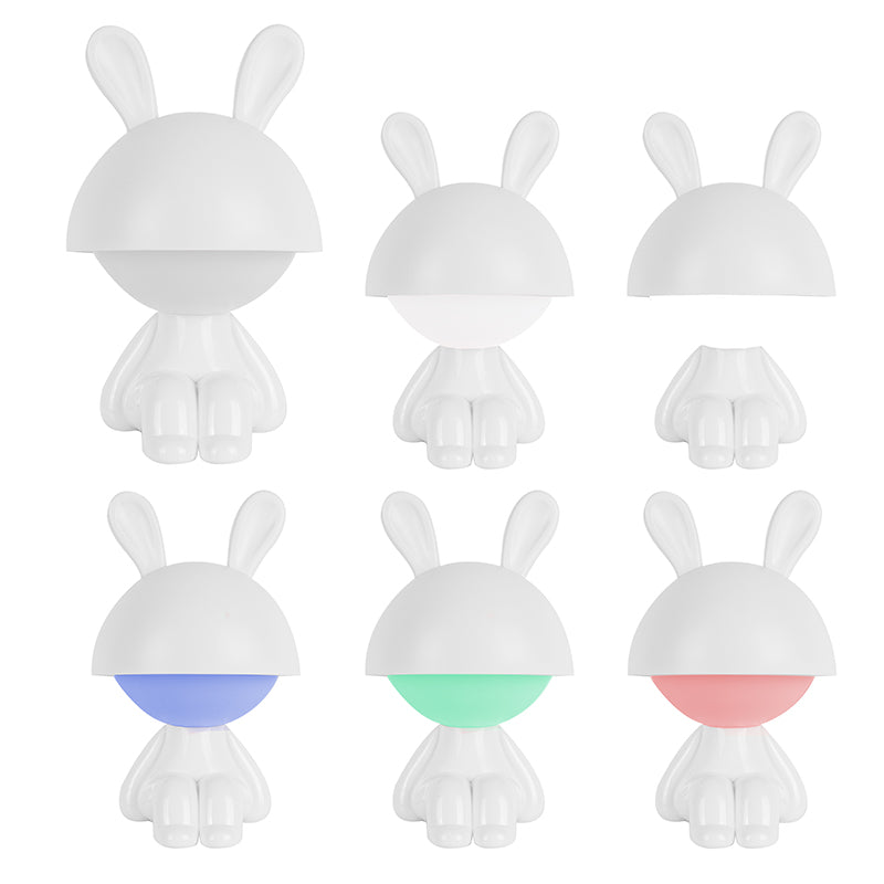 Lampka nocna LED z akumulatorem  Kite Cute Bunny K25-316-1-1, biała