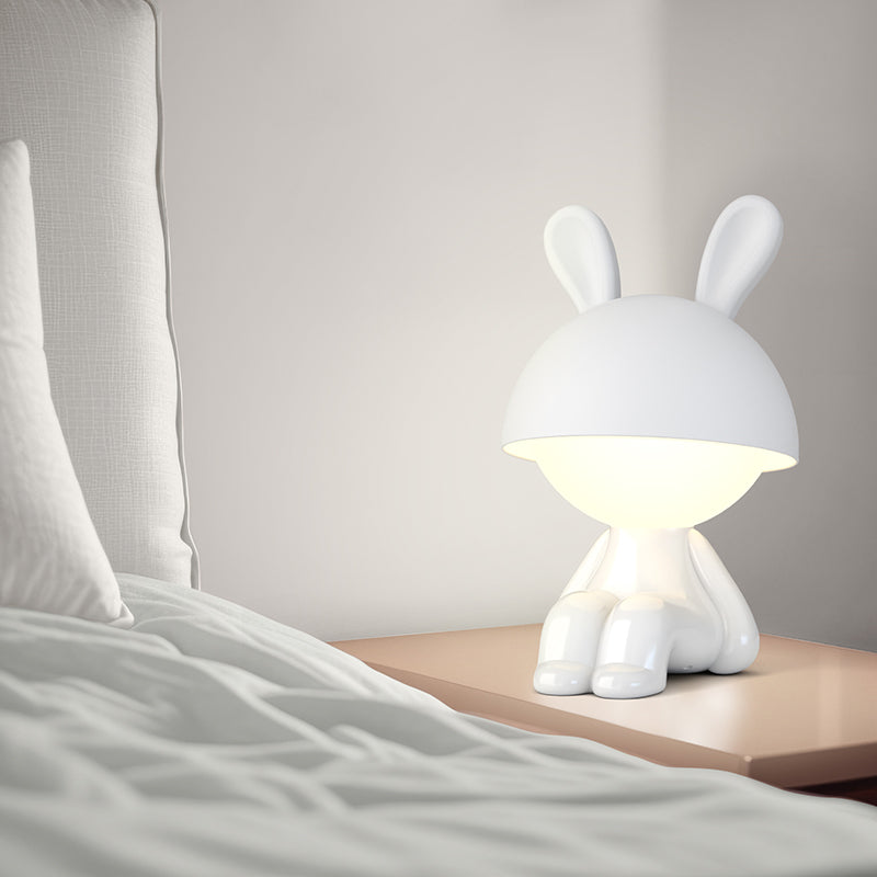 Lampka nocna LED z akumulatorem  Kite Cute Bunny K25-316-1-1, biała